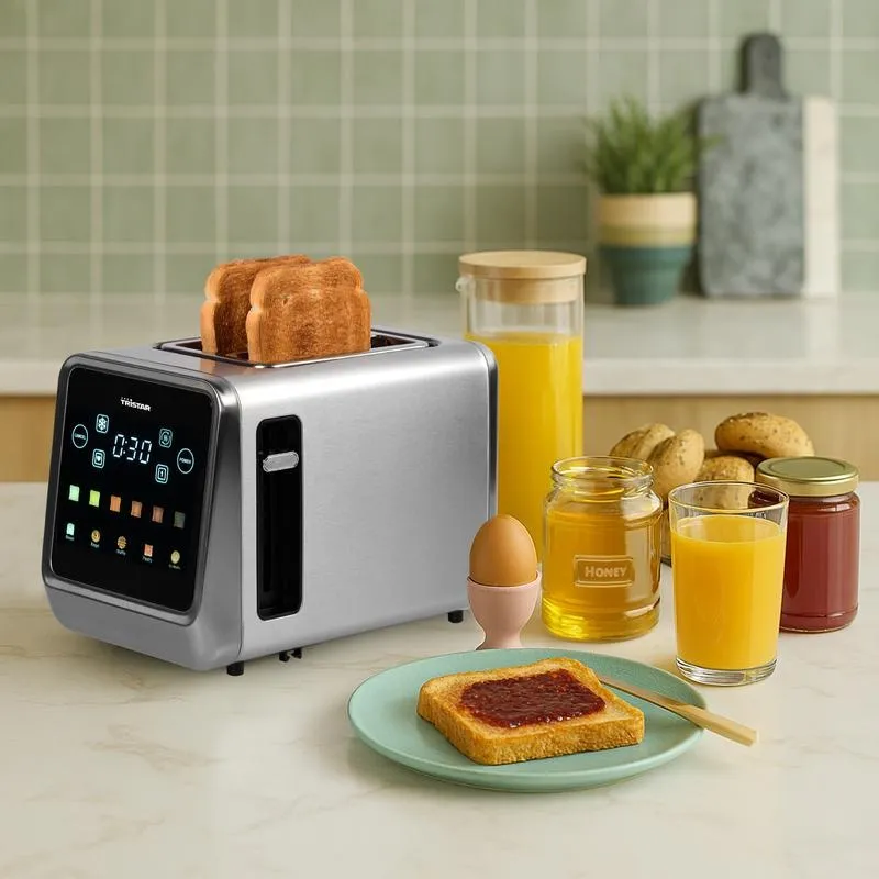 Tristar luxe digitale broodrooster