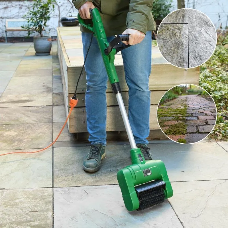 Garden Touch elektrische schoonmaakborstel - terrasreiniger