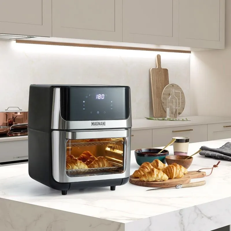XXL airfryer met rotisserie functie