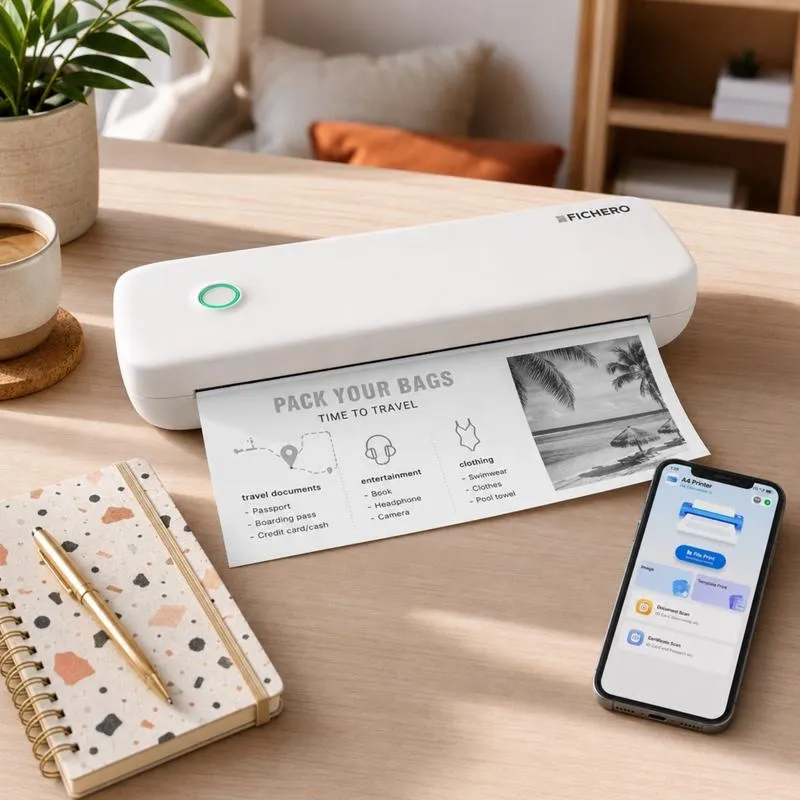 A4 pocket printer - 300 dpi