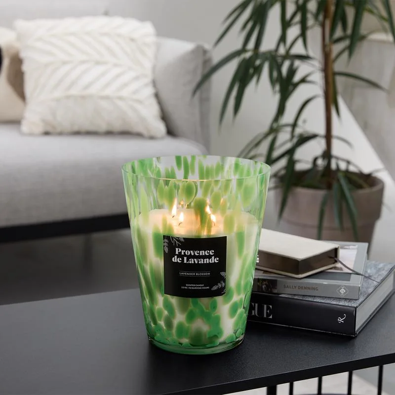 XL geurkaars in luxe houder - Lavendel