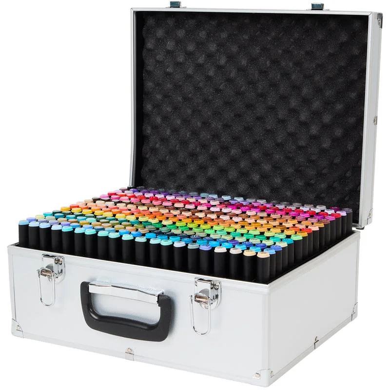 Décotime alcoholmarkers in luxe koffer - 300 stuks
