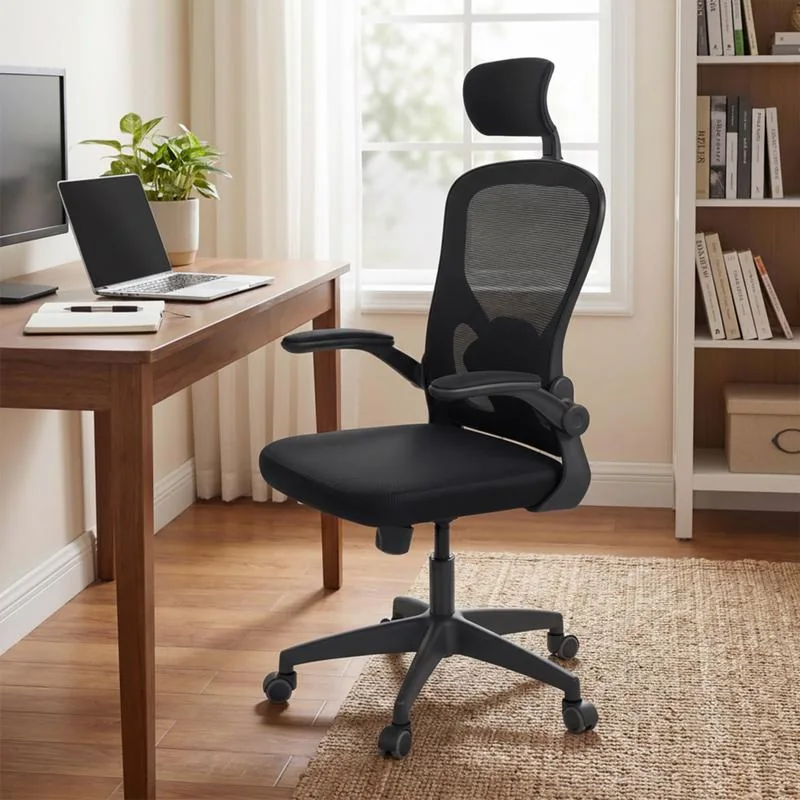 Ergonomische bureaustoel - zwart