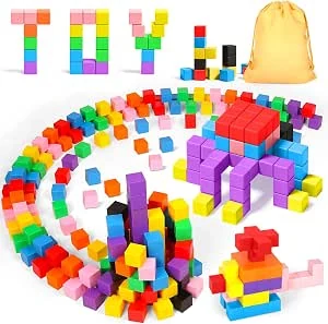 96 stuks magnetische bouwblokken Speelgoed Magnetisch bouwspeelgoed Educatieve bouwblokken Speelgoed Bouwspeelgoed voor kinderen Geschikt voor kinderen vanaf 3 jaar (96Pcs)
