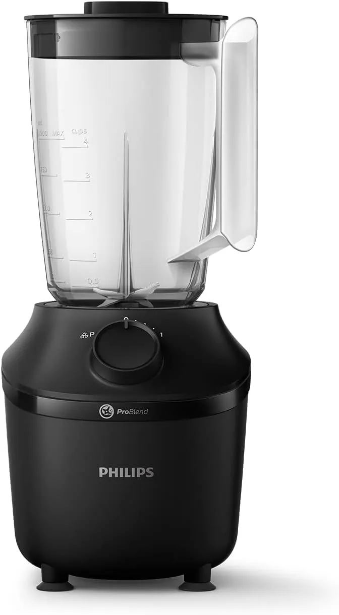Philips Miniblender Smoothiemaker met 2 Snelheden en Reisbeker