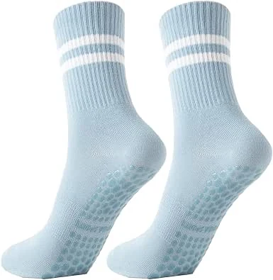 Anti-Slip Yoga Greep Pilates Sokken voor Vrouwen & Mannen Antislip Grip Sokken voor Ballet, Ziekenhuis, Dans, Trampoline, Barre