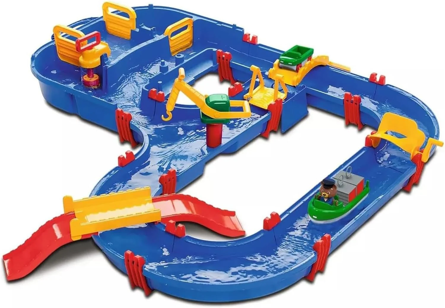 AquaPlay - MegaBridge Waterbaan - 49 delen - Afmetingen 105 x 120 cm - Vanaf 3 jaar