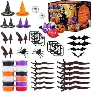 Boetseerklei, luchtdrogend, Halloween, luchtklei, herfst, Halloween