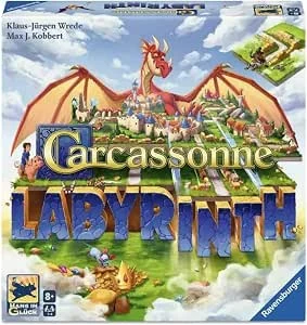 Carcassonne Labyrinth - Gesellschaftsspiel & Brettspiel ab 8 Jahre