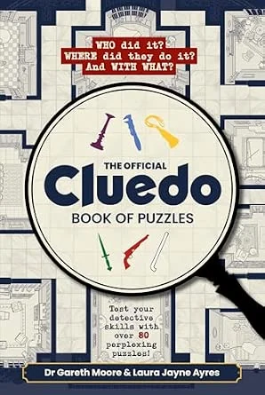 Cluedo Book of Puzzles: The official gift book for fans of the classic, iconic murder mystery game!