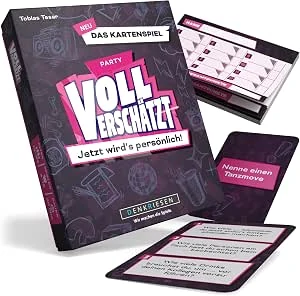 DENKRIESEN Voll geschätzt kaartspel Party Edition | Partyspel