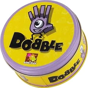 Dobble Classic NL - Kaartspel voor jong en oud - Test je snelheid, observatie en reflexen - Vijf spelvariaties mogelijk - Voor de hele familie - Nederlandstalig