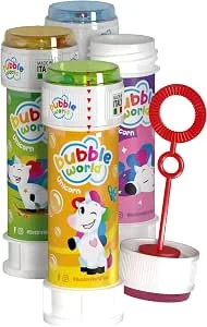 DULCOP - Eenhoornbellen - Bellenblaas - 60 ml - 047815 - Multicolor - Plastic - Officiële licentie - Kinder speelgoed - Buitenspel - Vanaf 3 jaar
