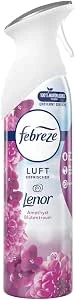 Febreze Luchtverfrisser Lenor amethist bloesemdroom, kamerspray bestrijdt geuren en laat een frisse geur achter