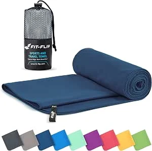 Fit-Flip Microvezel handdoeken - compact, ultralicht & sneldrogend