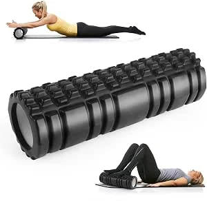 Foam Roller, Pilates-roller voor spierspanning, 30 × 8 cm, stimuleert je lichaam op de wervelkolom en de benen