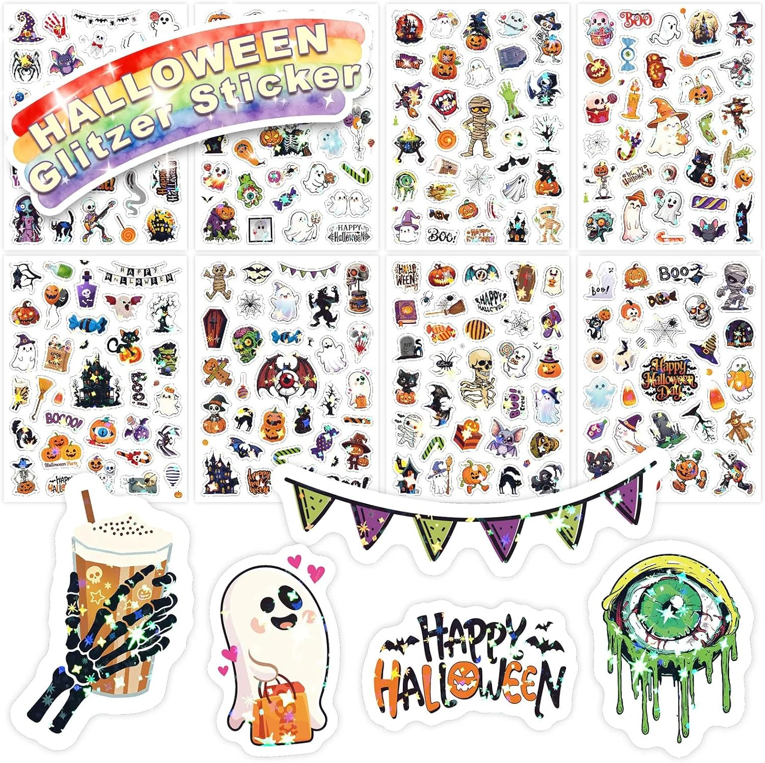 Halloween Stickers voor Kinderen