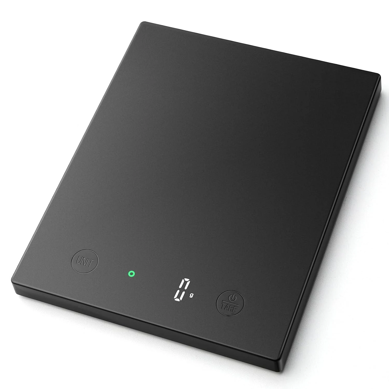 Homebuds 10kg Digitale Keukenweegschaal Hoge Precisie 1g, Groot LED, Zwart