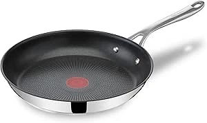 Jamie Oliver by Tefal Braadpan 24 cm Roestvrij Staal, Diepe Vorm E3040444