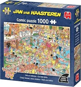 Jan van Haasteren Op Hete Kolen, 1000 Stukjes Puzzel, Legpuzzel Volwassenen