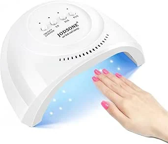 JODSONE U V led-nagellamp met 30 lichtkralen, nageldroger voor gellak, automatische sensor, 3 timers, led-nagellamp voor gelnagels