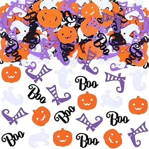 Koboko 100 stuks Halloween decoratieve confetti, tafeldecoratie Halloween