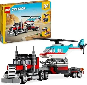 LEGO Creator 3in1 Truck met helikopter 31146