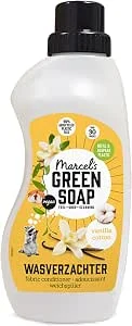 Marcel's Green Soap - Wasverzachter Vanille & Katoen - Vegan - 100% gerecyclede plastic fles - Navulbaar - 30 wasbeurten - 750ml