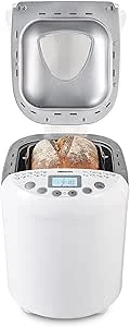 MEDION Broodbakmachine (550 watt, tot 1000 g, 19 bakprogramma's, 3 bruiningsniveaus, warmhoudfunctie, tijdvoorkeuze MD 11011)