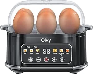Olvy Smart Eierkoker Elektrisch Snel Ontbijt