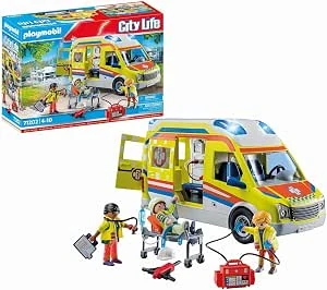 Playmobil - 71202 City Life Ambulance met licht en geluid