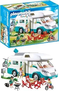 PLAYMOBIL Family Fun 70088 Mobilhome Met Familie