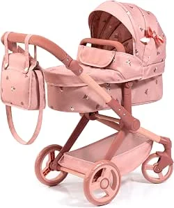 Poppenwagen XEO, verstelbaar duwstang, transformeerbaar als jogger