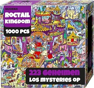 Puzzel voor Volwassenen 1000 Stukjes - Rocktail Kingdom