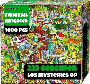 Puzzel voor Volwassenen 1000 Stukjes -Twigtail Kingdom