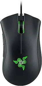 Razer DeathAdder Essential - Gamingmuis met 6400 DPI Optische Sensor (Ergonomische Vormfactor, Hoge Duurzaamheid) Zwart