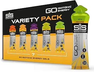Science in Sport GO Isotonic Energy Gels Mixed, Gemengde Smaken, 7 x 60ml