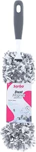 Sorbo Dust Magnet - Microvezel Stoffer met Handvat, Wasbare en Herbruikbare Stofmop, Vangt en Houdt Stof Vast, Duster