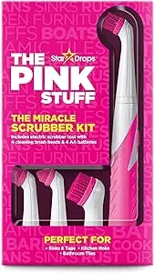 Stardrops - The Pink Stuff - De miraculeuze schrobberset - 4 reinigingsborstels