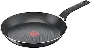 Tefal Easy Cook and Clean koekenpan, 28 cm, anti-aanbaklaag, zwart B55506