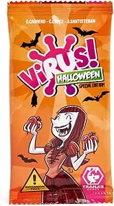 Tranjis games - Virus Halloween Special Edition kaartspellen, meerkleurig (TRA449035)