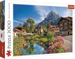 Trefl - Puzzels 2000 Stukjes, De Alpen in de zomer,Klassieke Puzzels