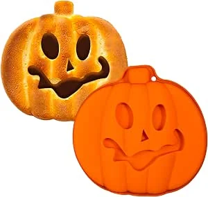 Webake Pompoen Cake Vorm Siliconen Halloween Cake Tin 8''