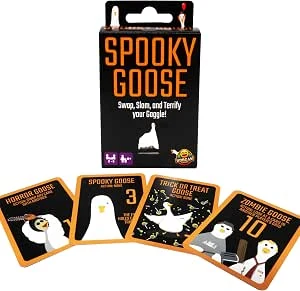 Worgan Games Spooky Goose - snel denkend geheugenspel - Halloween-thema - reisformaat - 2-6 spelers - leeftijd 8+