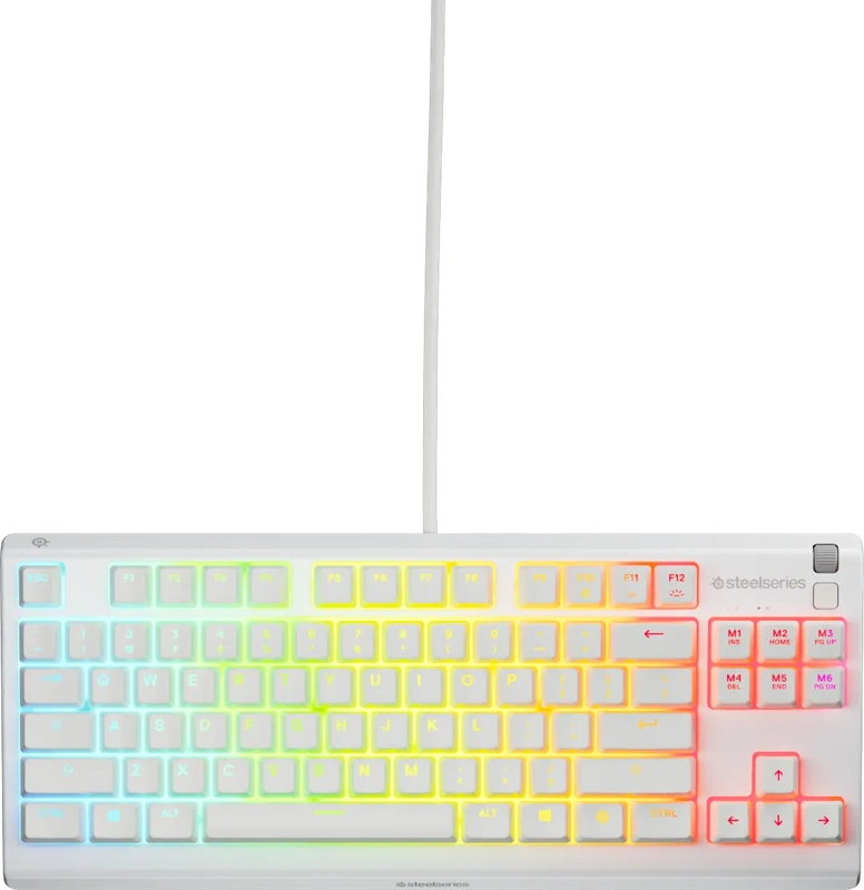 SteelSeries Apex 3 TKL Gaming Toetsenbord Qwerty Wit