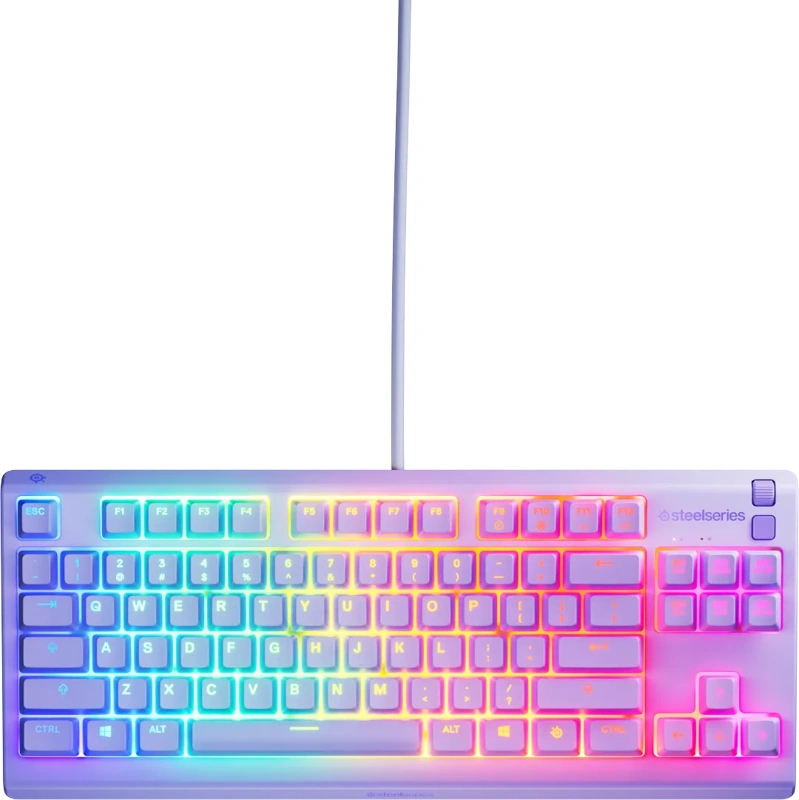 SteelSeries Apex 3 TKL Lavendel Qwerty