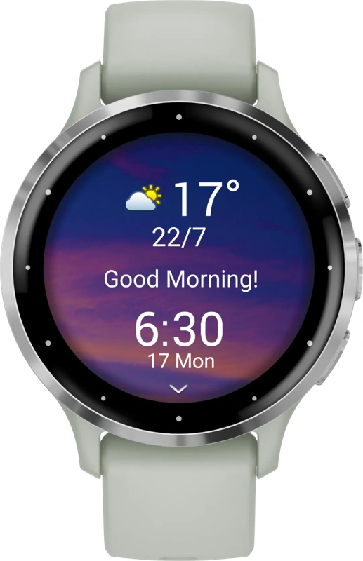 Garmin Venu 3S Zilver/Groen