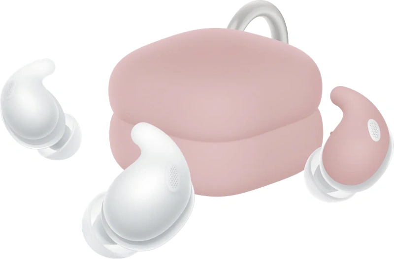 Sony LinkBuds Fit Wit roze pakket