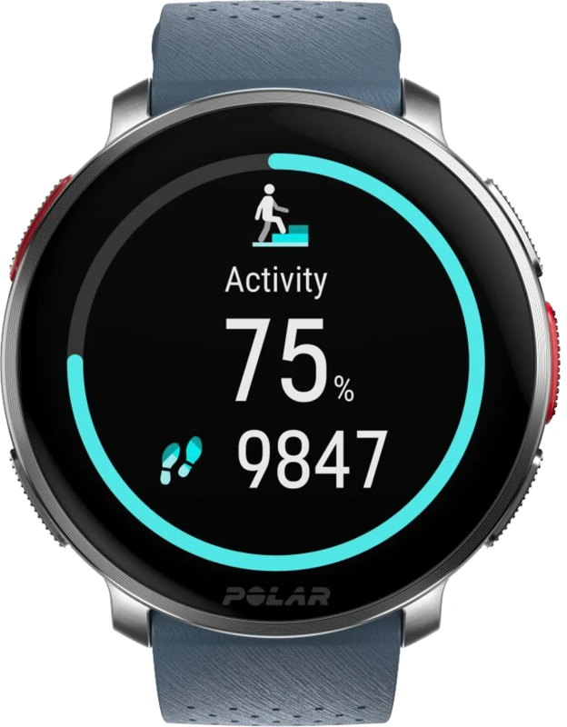 Polar Vantage V3 Zilver/Blauw