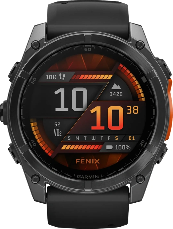 Garmin Fenix 8 Zwart 51mm